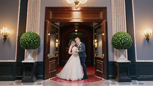 ボールルーム向きの結婚式