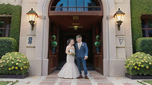 婚礼の組み合わせ