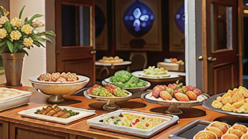 シッティング・ビュッフェにおすすめの料理